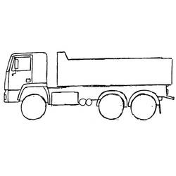 Coloriage Camion (Transport) #216079 à imprimer et colorier