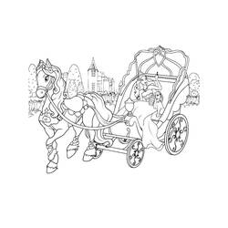 Dessin à colorier: Carrosse (Transport) #209831 - Coloriages à Imprimer Gratuits