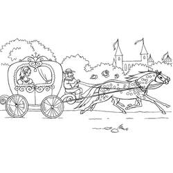 Dessin à colorier: Carrosse (Transport) #209836 - Coloriages à Imprimer Gratuits