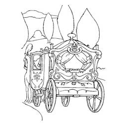 Coloriage Carrosse (Transport) #209845 à imprimer et colorier