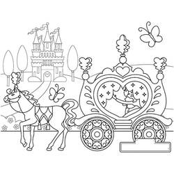 Dessin à colorier: Carrosse (Transport) #209853 - Coloriages à Imprimer Gratuits