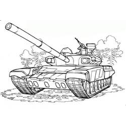 Dessin à colorier: Char (Transport) #138006 - Coloriages à Imprimer Gratuits