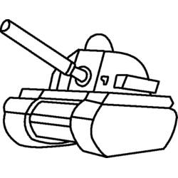 Dessin à colorier: Char (Transport) #138035 - Coloriages à Imprimer Gratuits