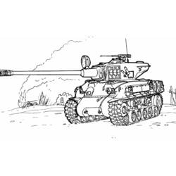 Dessin à colorier: Char (Transport) #138043 - Coloriages à Imprimer Gratuits