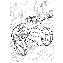 Dessin à colorier: Char (Transport) #138070 - Coloriages à Imprimer Gratuits