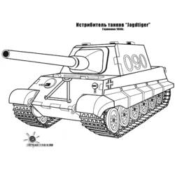 Dessin à colorier: Char (Transport) #138078 - Coloriages à Imprimer Gratuits