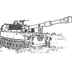 Dessin à colorier: Char (Transport) #138160 - Coloriages à Imprimer Gratuits