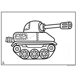 Dessin à colorier: Char (Transport) #138196 - Coloriages à Imprimer Gratuits