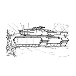 Dessin à colorier: Char (Transport) #192645 - Coloriages à Imprimer Gratuits