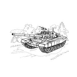 Dessin à colorier: Char (Transport) #192646 - Coloriages à Imprimer Gratuits