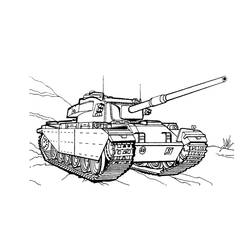 Dessin à colorier: Char (Transport) #192651 - Coloriages à Imprimer Gratuits