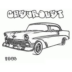 Dessin à colorier: Chevrolet (Transport) #204485 - Coloriages à Imprimer Gratuits