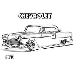 Dessin à colorier: Chevrolet (Transport) #204498 - Coloriages à Imprimer Gratuits