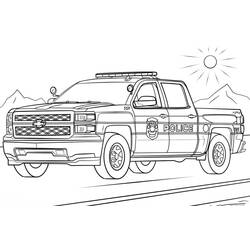 Dessin à colorier: Chevrolet (Transport) #204511 - Coloriages à Imprimer Gratuits