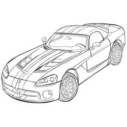 Dessin à colorier: Ferrari (Transport) #186881 - Coloriages à Imprimer Gratuits