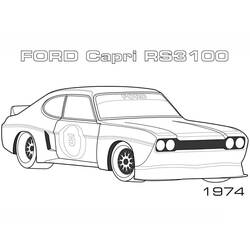 Dessin à colorier: Ford (Transport) #174188 - Coloriages à Imprimer Gratuits