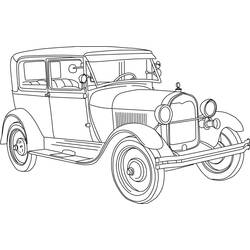 Dessin à colorier: Ford (Transport) #174199 - Coloriages à Imprimer Gratuits