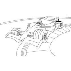 Dessin à colorier: Formule 1 (Transport) #197692 - Coloriages à Imprimer Gratuits