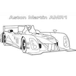 Dessin à colorier: Formule 1 (Transport) #197706 - Coloriages à Imprimer Gratuits