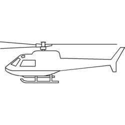 Dessin à colorier: Helicoptère (Transport) #136228 - Coloriages à Imprimer Gratuits