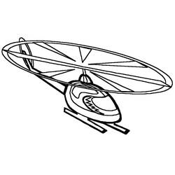Dessin à colorier: Helicoptère (Transport) #174166 - Coloriages à Imprimer Gratuits