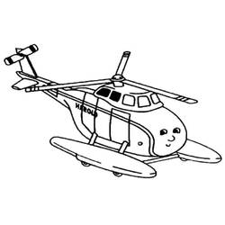 Dessin à colorier: Helicoptère (Transport) #174171 - Coloriages à Imprimer Gratuits