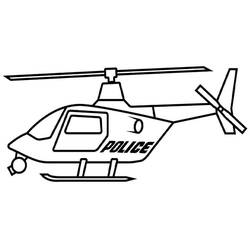Dessin à colorier: Helicoptère (Transport) #217875 - Coloriages à Imprimer Gratuits