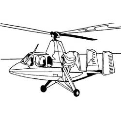 Dessin à colorier: Helicoptère (Transport) #217881 - Coloriages à Imprimer Gratuits