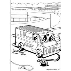 Dessin à colorier: Hot wheels (Transport) #145852 - Coloriages à Imprimer Gratuits