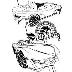 Dessin à colorier: Hot wheels (Transport) #145888 - Coloriages à imprimer