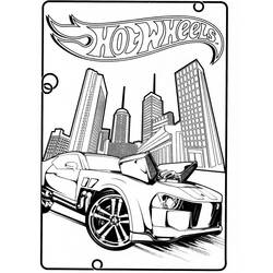 Coloriage Hot Wheels (Transport) #174763 à imprimer et colorier
