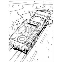 Coloriage Hot Wheels (Transport) #174778 à imprimer et colorier