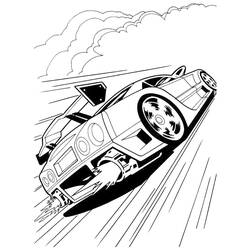 Coloriage Hot Wheels (Transport) #218454 à imprimer et colorier