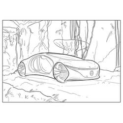 Dessin à colorier: Mercedes (Transport) #187458 - Coloriages à Imprimer Gratuits