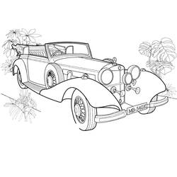 Dessin à colorier: Mercedes (Transport) #187463 - Coloriages à Imprimer Gratuits