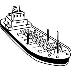 Dessin à colorier: Navire et Bateau (Transport) #171579 - Coloriages à Imprimer Gratuits