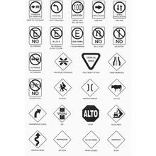 Dessin à colorier: Panneau routier (Transport) #119207 - Coloriages à Imprimer Gratuits