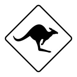 Dessin à colorier: Panneau routier (Transport) #119210 - Coloriages à Imprimer Gratuits