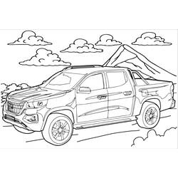 Dessin à colorier: Peugeot (Transport) #206152 - Coloriages à Imprimer Gratuits