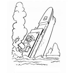 Dessin à colorier: Titanic (Transport) #201921 - Coloriages à Imprimer Gratuits