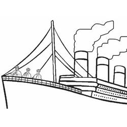 Dessin à colorier: Titanic (Transport) #201928 - Coloriages à Imprimer Gratuits