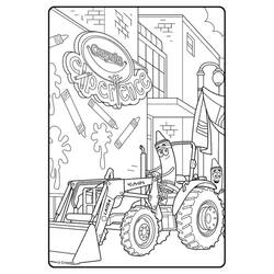 Coloriage Tracteur (Transport) #172575 à imprimer et colorier