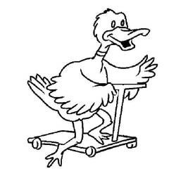 Coloriage Trottinette (Transport) #215224 à imprimer et colorier