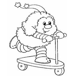 Coloriage Trottinette (Transport) #215235 à imprimer et colorier