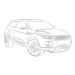 Dessin à colorier: Véhicules 4x4 (Transport) #145923 - Coloriages à Imprimer Gratuits