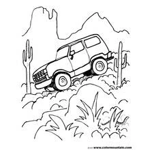 Dessin à colorier: Véhicules 4x4 (Transport) #145933 - Coloriages à Imprimer Gratuits