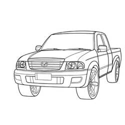 Coloriage Véhicules 4x4 (Transport) #181000 à imprimer et colorier