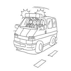 Dessin à colorier: Voiture / Automobile (Transport) #146473 - Coloriages à Imprimer Gratuits