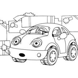 Dessin à colorier: Voiture / Automobile (Transport) #146483 - Coloriages à Imprimer Gratuits