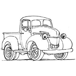 Dessin à colorier: Voiture / Automobile (Transport) #146508 - Coloriages à Imprimer Gratuits
